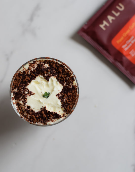 Malu’s Zero-Proof Irish Coffee Recipe